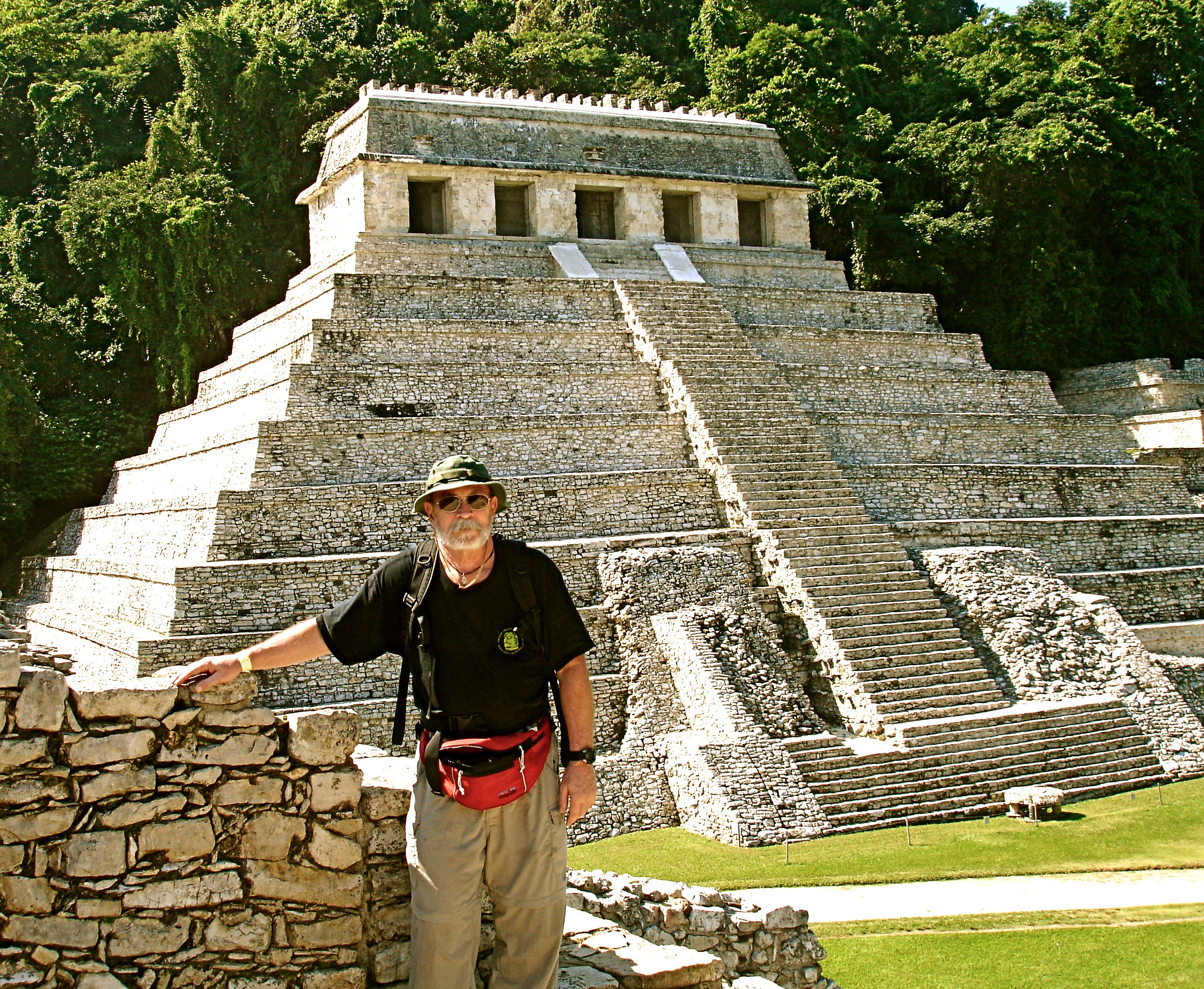 John at PALENQUE ~ CHIAPAS