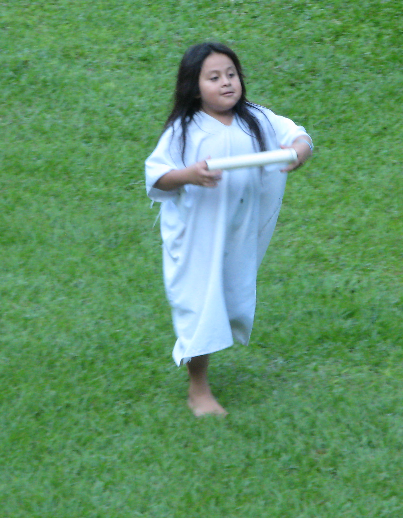 LACANDON GIRL ~ BONAMPAK RUINS