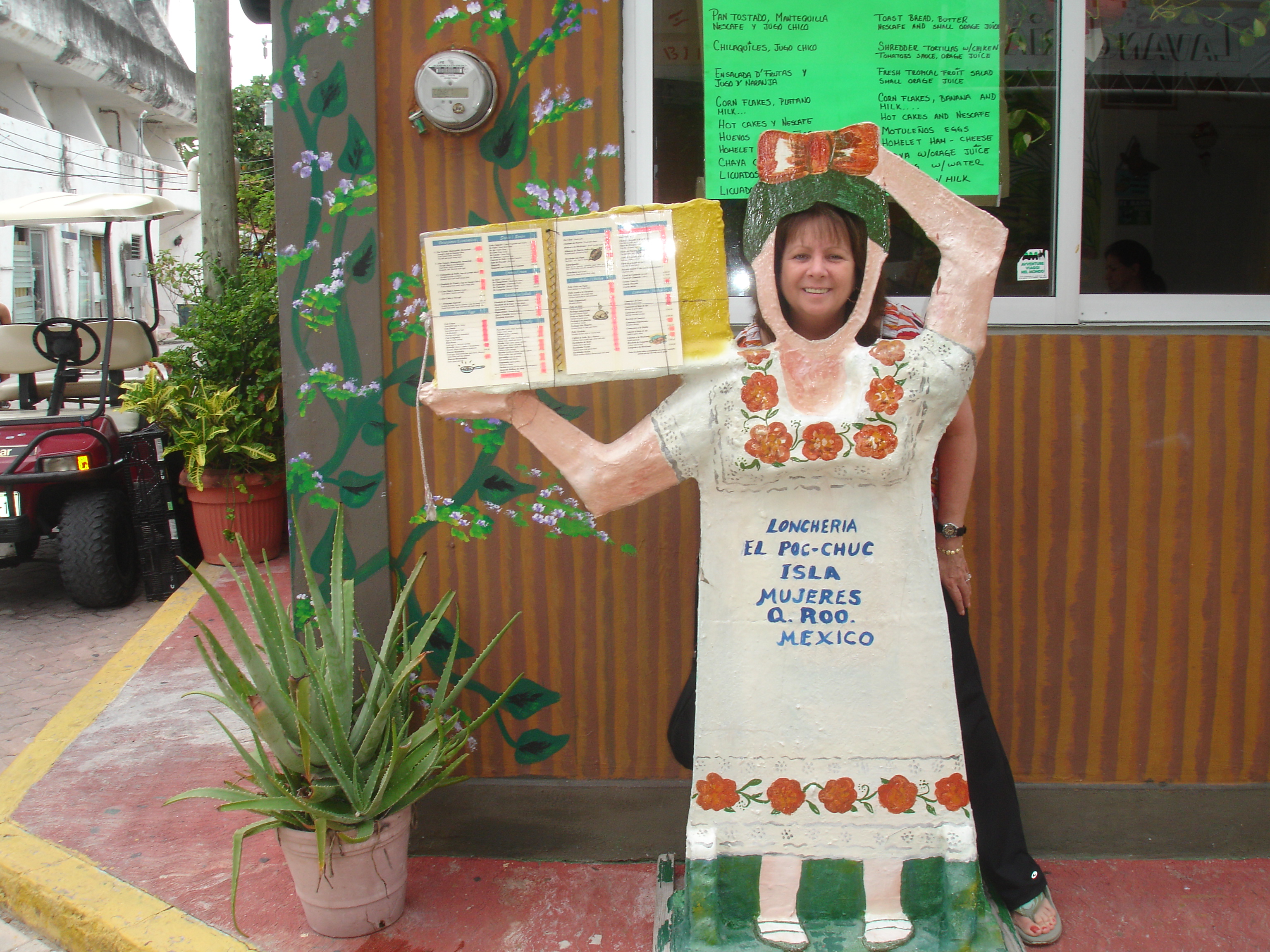 A favorite Isla Mujeres Restruant