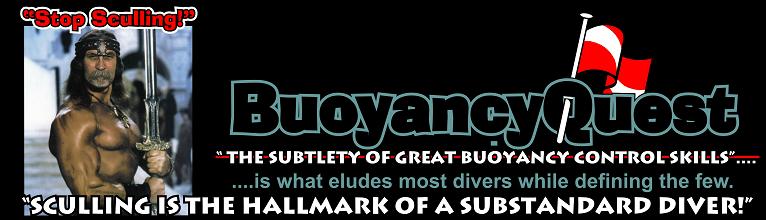 SCUBA buoyancy control skills